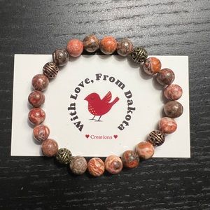 Leopardskin Jasper Bracelet